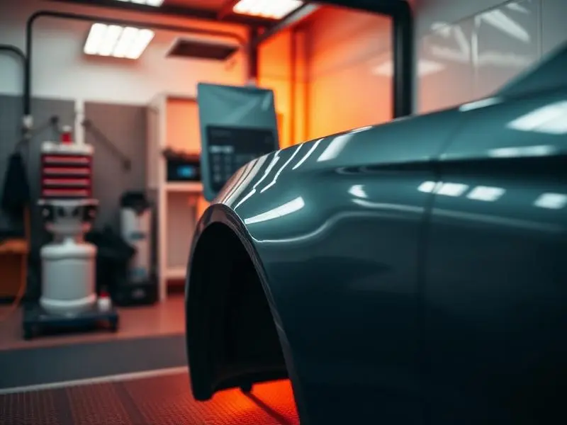 Carrosserie et peinture au Garage Mendonça